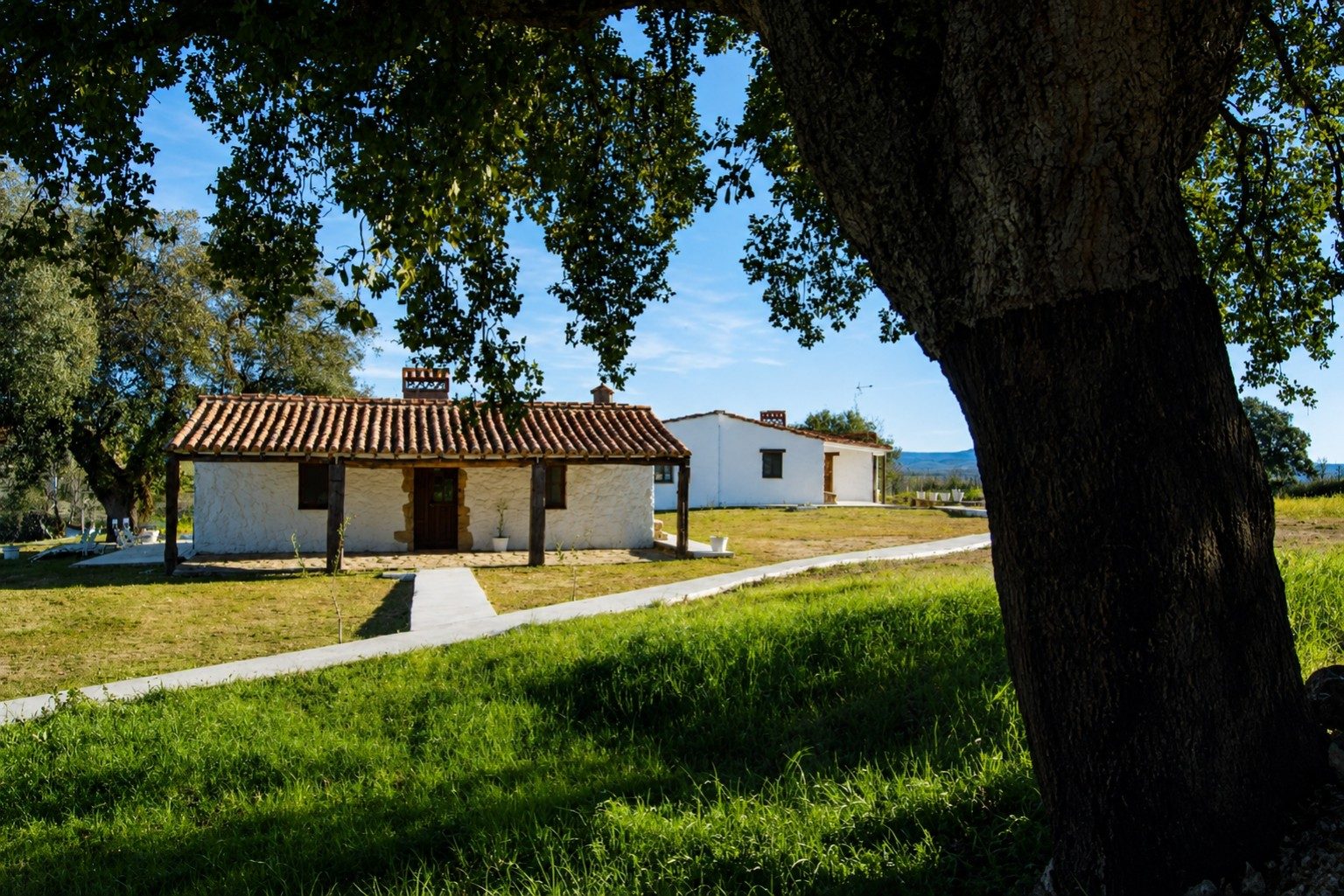 Exterior de la casa rural San Antón